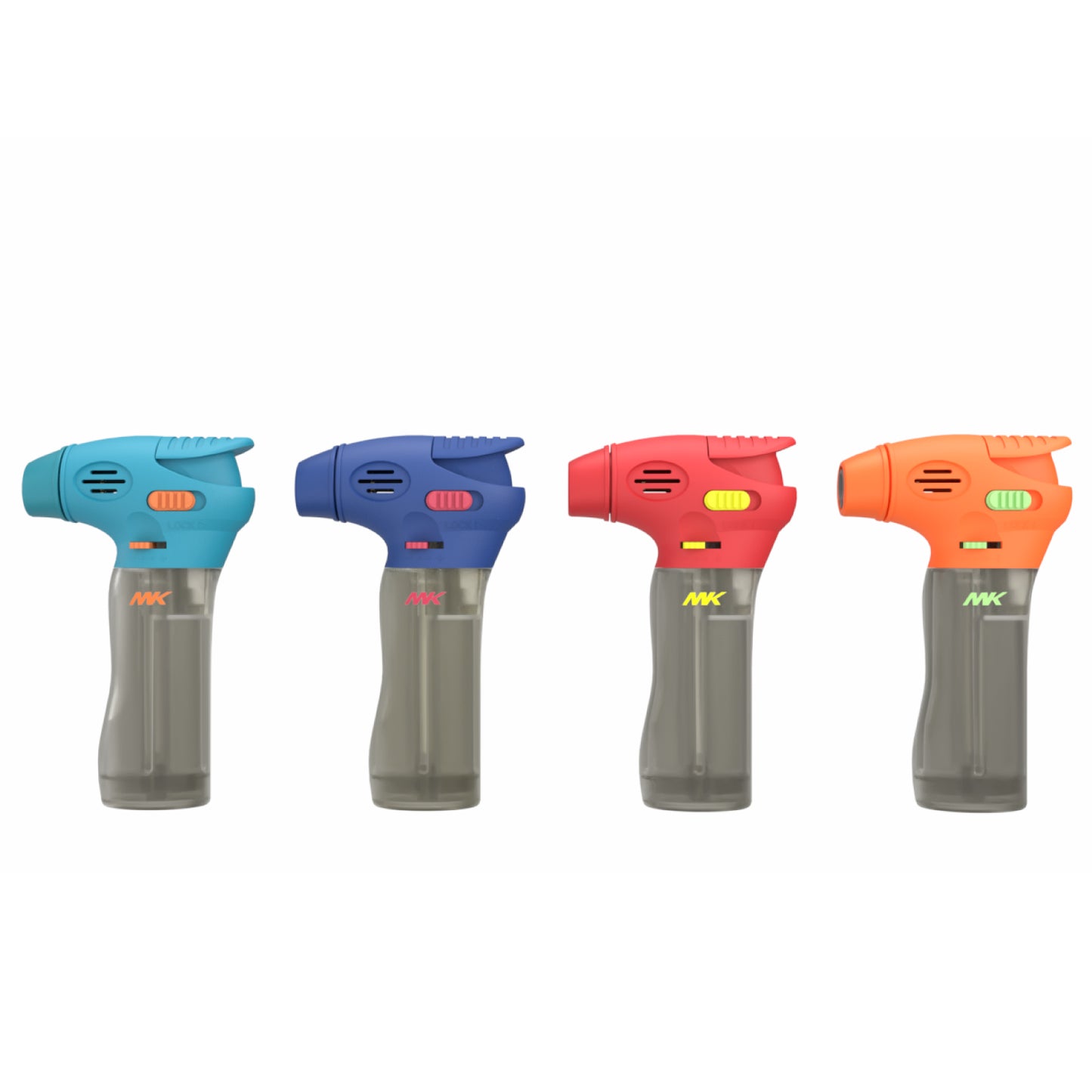 MK Lighter Maverick Set, Torch Flame Lighters (4pcs)