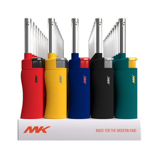 MK Lighter Range Series, Hue Set, Wind-Resistant Flame, Mini Utility Lighters