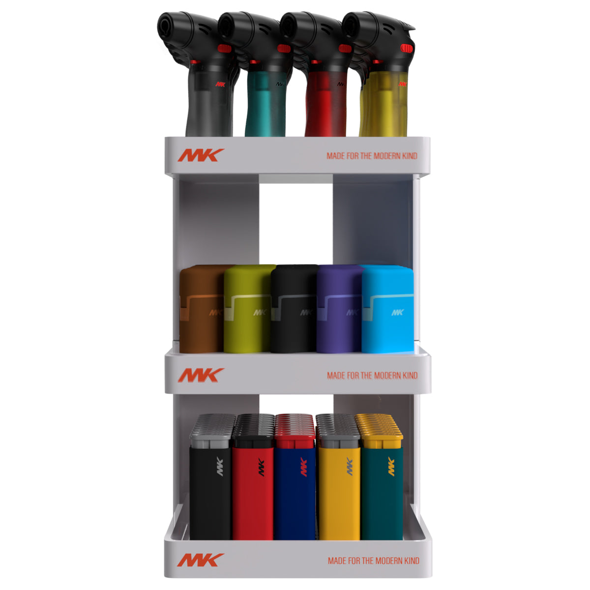 MK Lighter 3 Tier Rack Display 3TD-EE-WI-JET-01