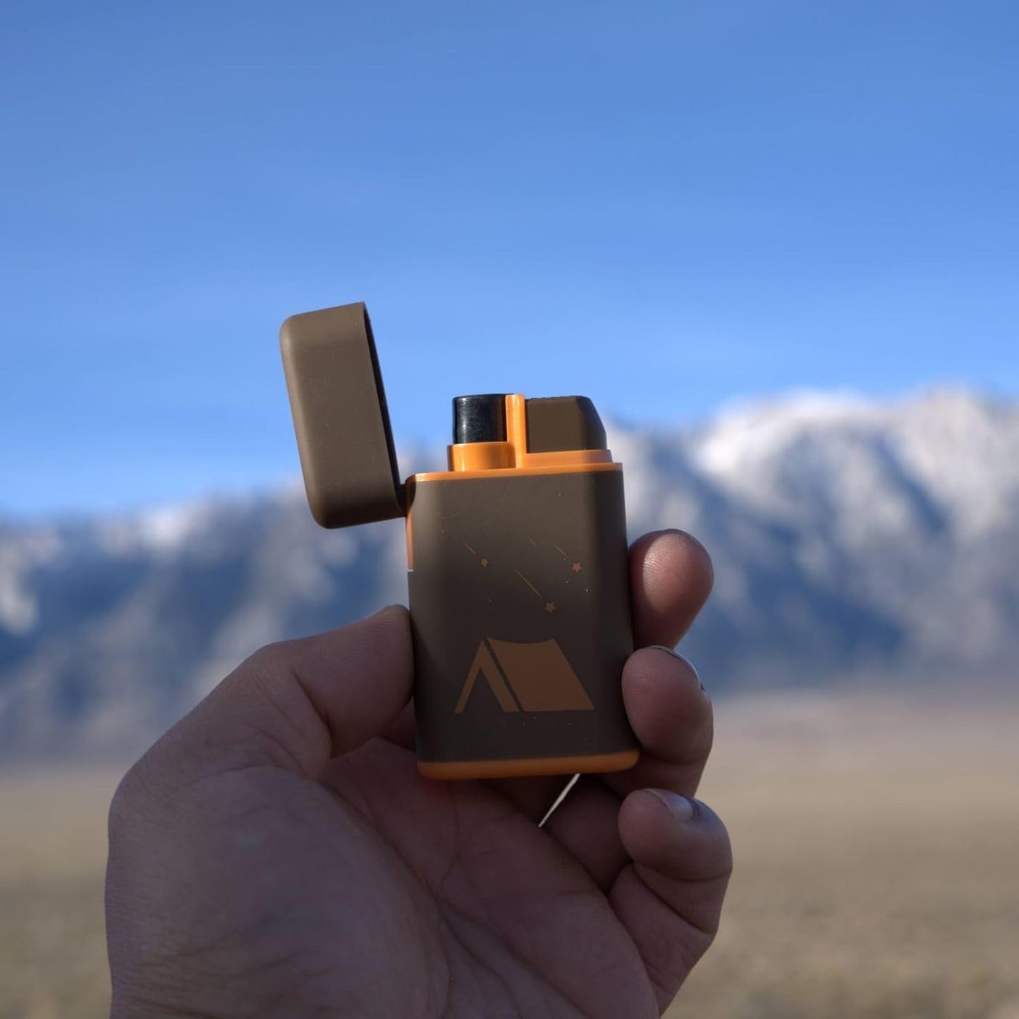 MK Lighter Outdoor Series, Camper Set, Torch Flame Pocket Lighters (Camper E 4pcs)