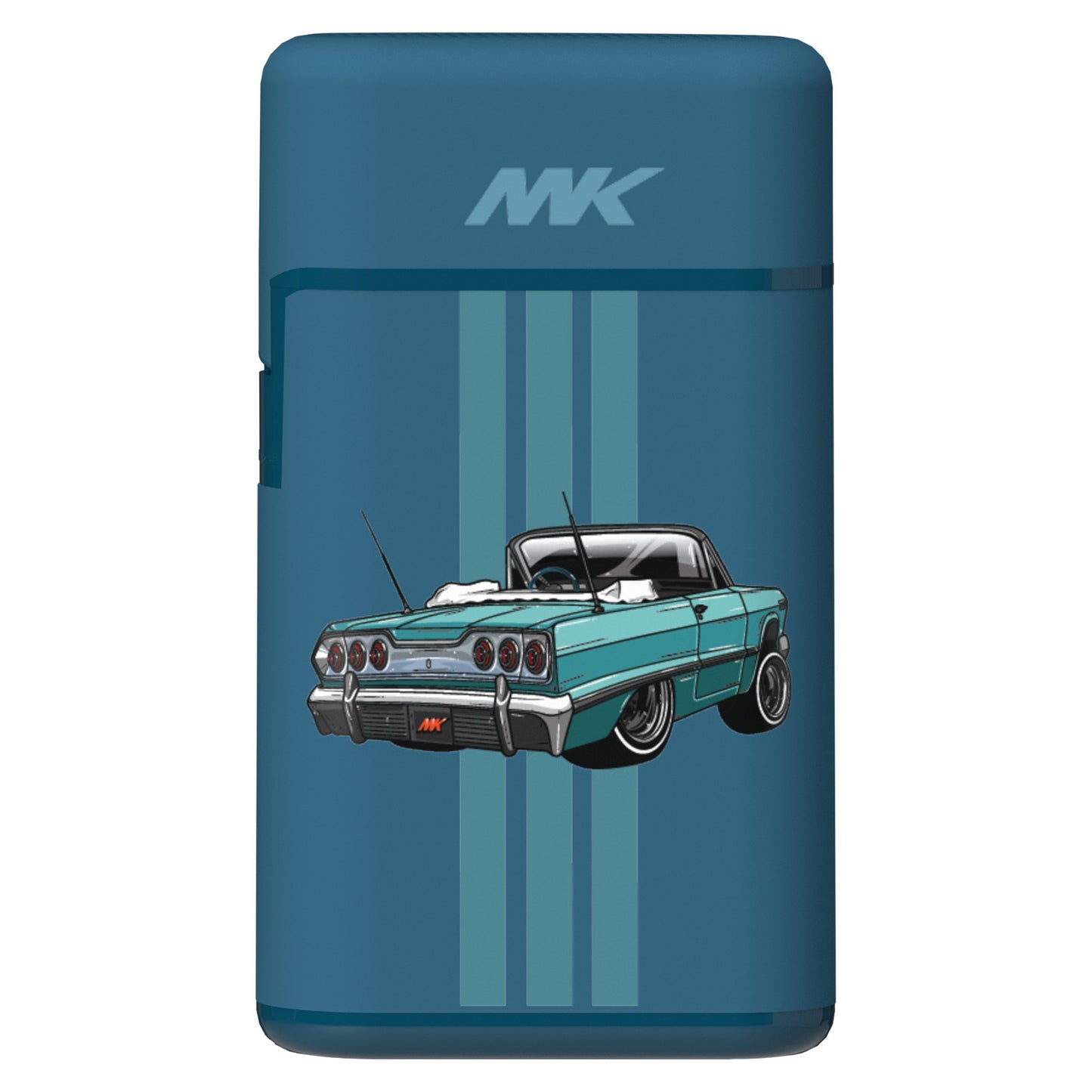 MK Lighter Windproof Torch Flame Lighter ā Stylish Chibi Vehicle Design, Refillable and Durable for All Weather Conditions
