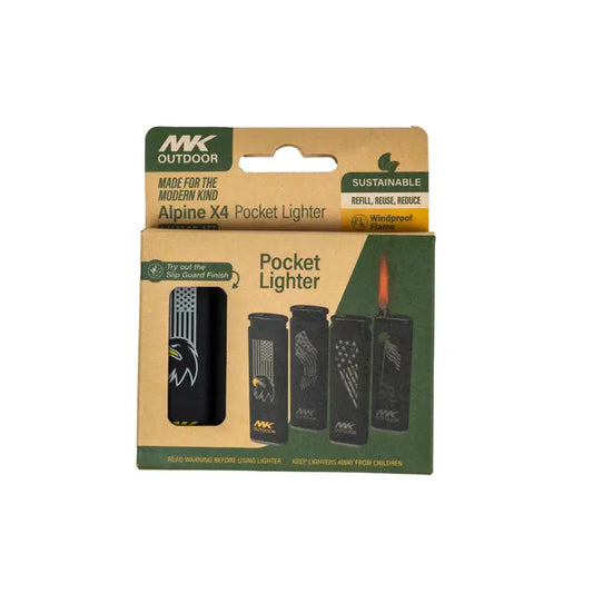 MK Lighter Outdoor Series, Freedom Set 4pc,Jet Flame