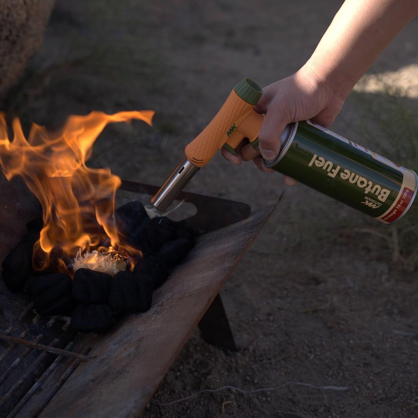 MK Lighter Outdoor Series, Hawk Set, Blow Torch Head 1pc (Butane Canister Not Included)