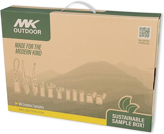 MK Lighter Outdoor Series, Sample Packs, Set of Outdoor Utility, Torch, Candle and Pocket Lighters (34pcs)