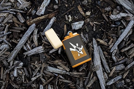 MK Lighter Outdoor Series, Camper Set, Torch Flame Pocket Lighters (Camper F 4pcs)