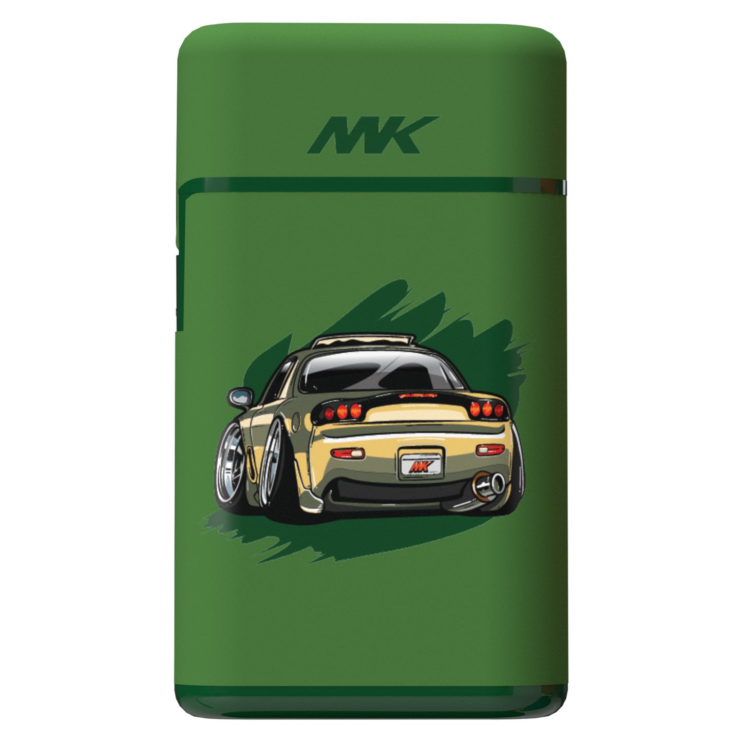 MK Lighter Windproof Torch Flame Lighter ā Stylish Chibi Vehicle Design, Refillable and Durable for All Weather Conditions
