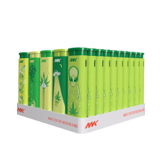 MK Lighter Jet Series, Windproof Flame, Pocket Lighters (Connection Set-50pcs)