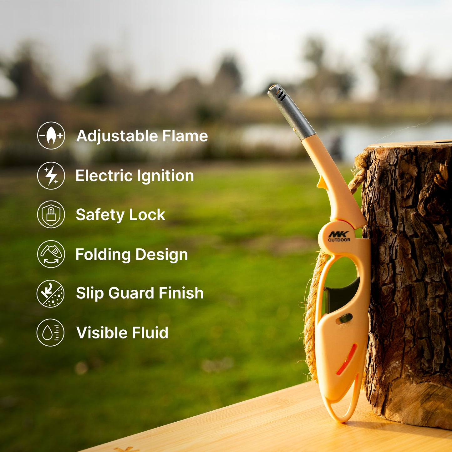 MK Lighter Outdoor Series, Sample Packs, Set of Outdoor Utility, Torch, Candle and Pocket Lighters (34pcs)