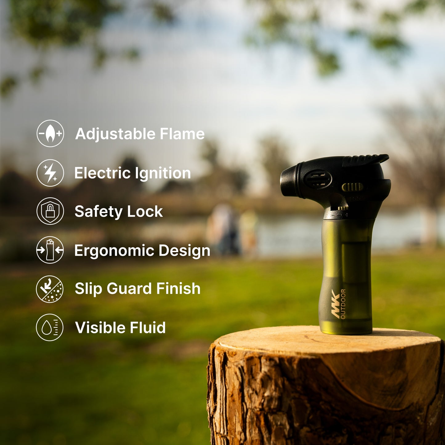 MK Lighter Outdoor Series, Navigator 2PC Torch Lighter