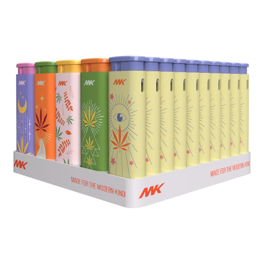 MK Lighter Jet Series, Windproof Flame, Pocket Lighters (Dream Set-50 pcs)