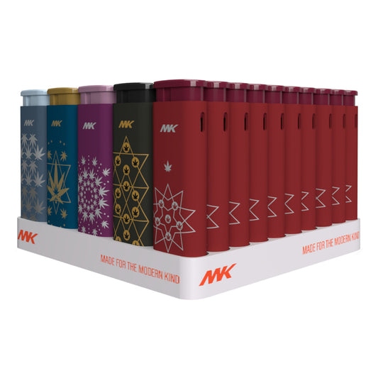 MK Lighter Jet Series, Jane Set, Windproof Flame, 50 PCS Multipurpose Utility Lighters
