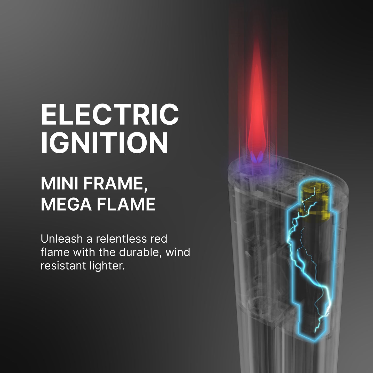 MK Lighter Jet Series, Windproof Flame, Pocket Lighters (Hydro Set-50 pcs)