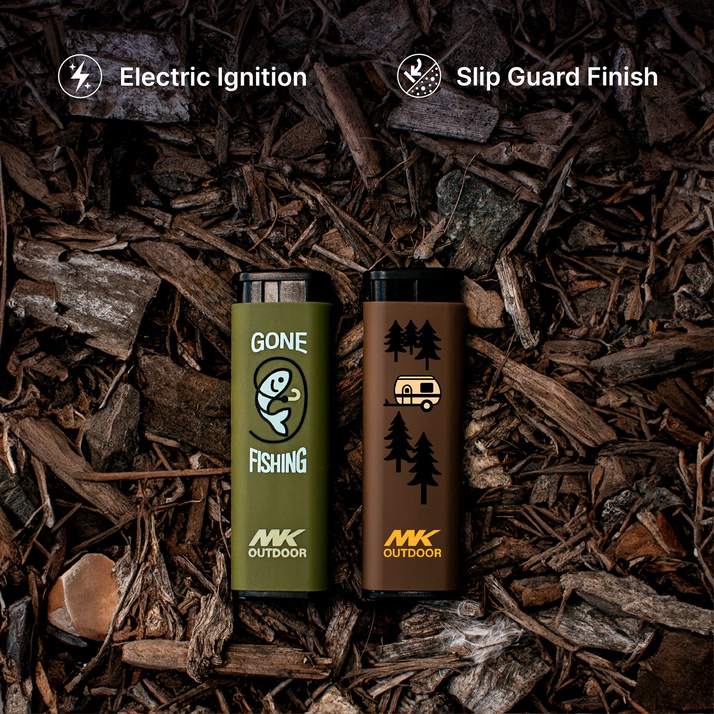 MK Lighter Outdoor Series, Explore Set 4pc,Jet Flame