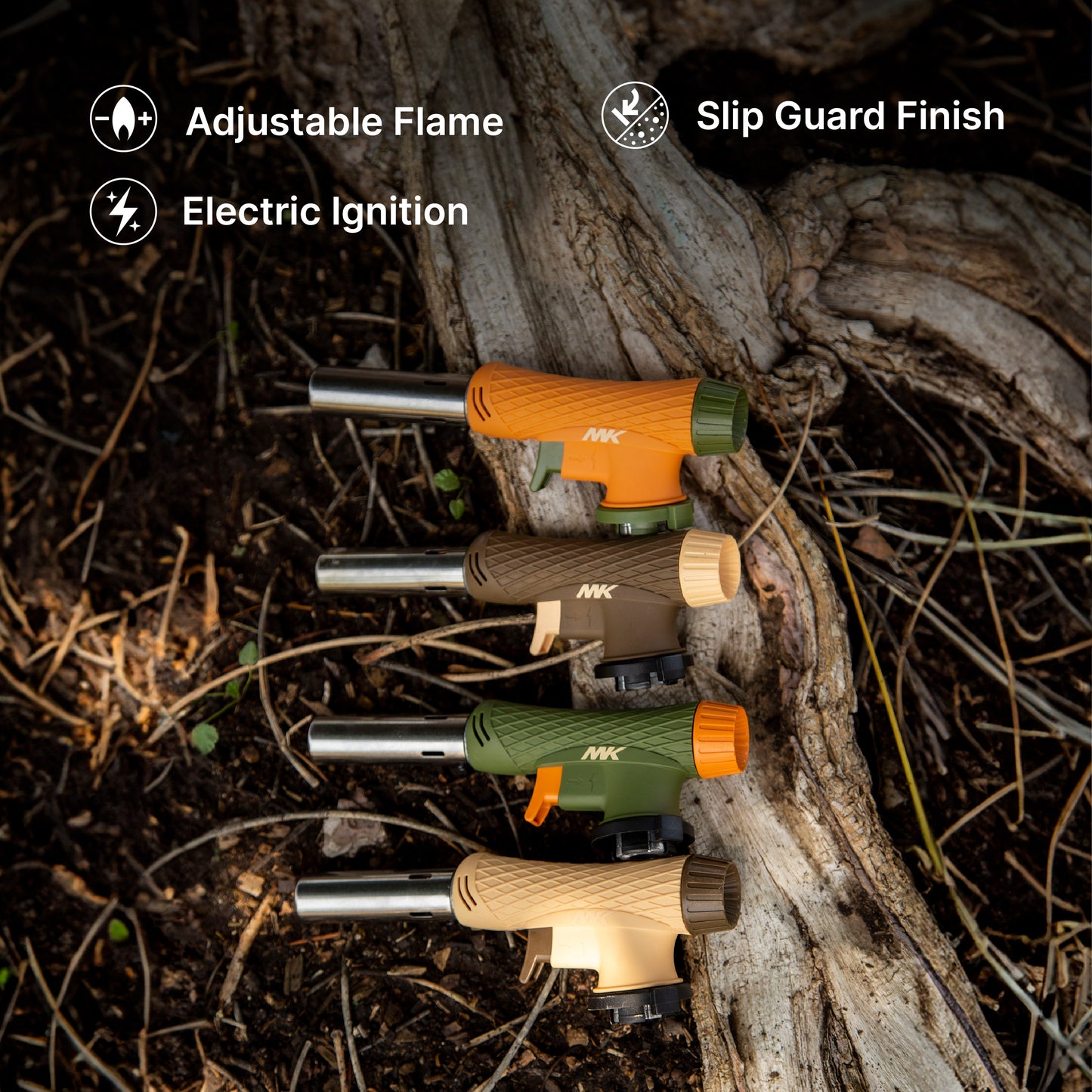 MK Lighter Outdoor Series, Hawk Set, Blow Torch Head 1pc (Butane Canister Not Included)