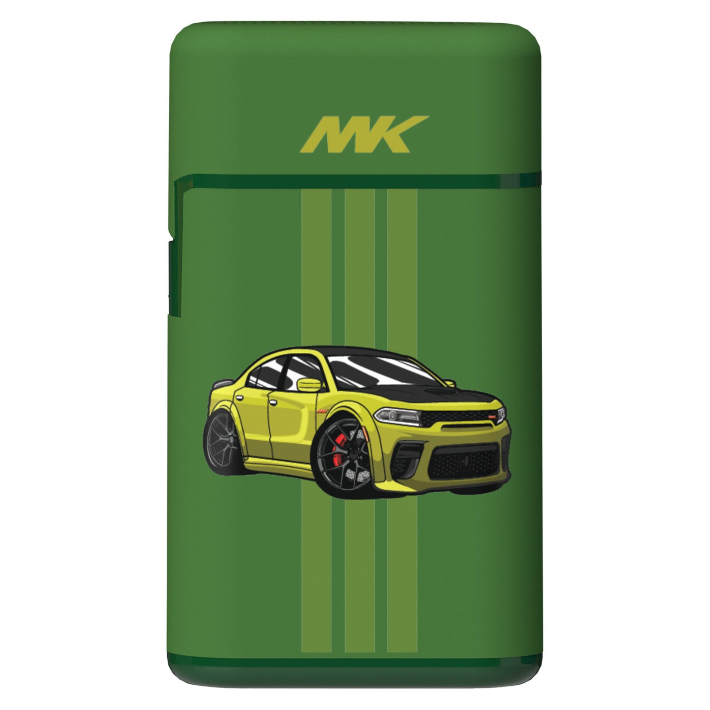 MK Lighter Windproof Torch Flame Lighter ā Stylish Chibi Vehicle Design, Refillable and Durable for All Weather Conditions