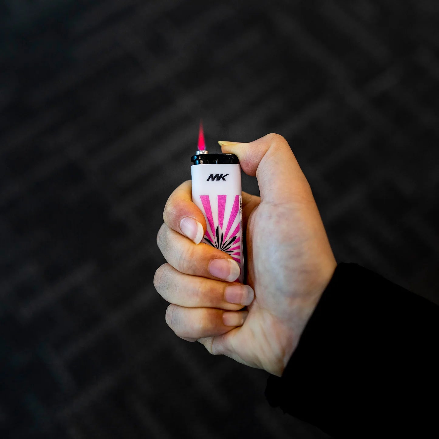 MK Lighter Jet Series, Windproof Flame, Pocket Lighters (Leaf Set-50pcs)