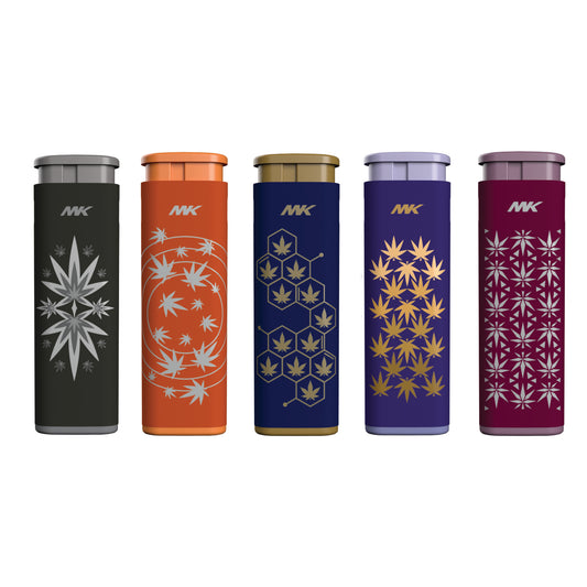 MK Lighter Jet Series, Windproof Flame, Pocket Lighters (Mary Set-5pcs)