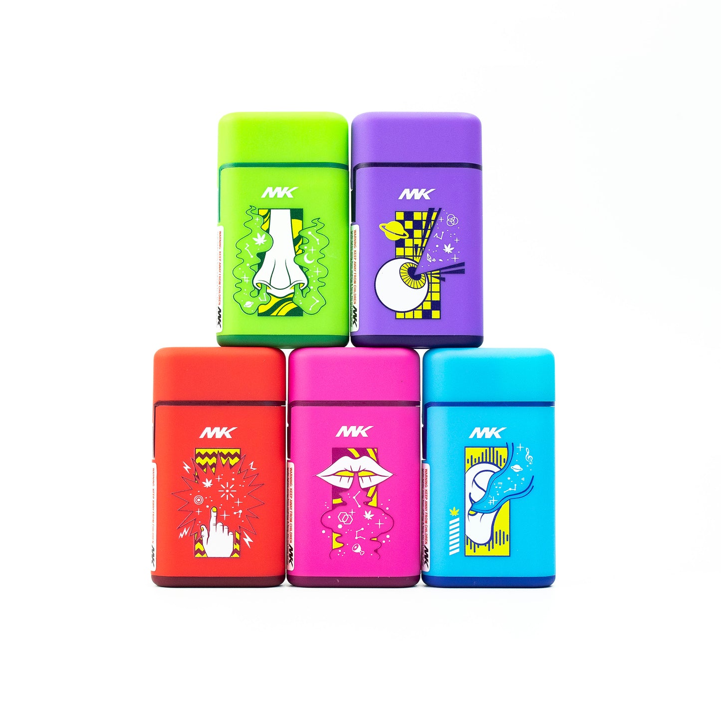 MK Lighter Green Series, (Senses) 5pc Set