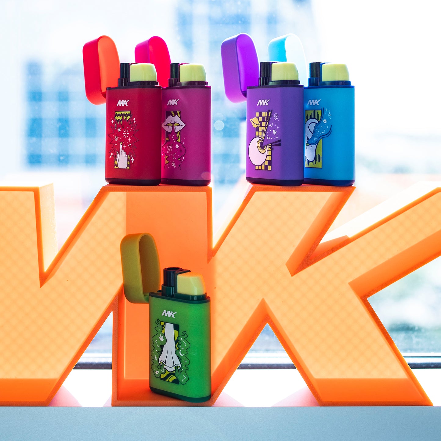 MK Lighter Green Series, (Senses) 5pc Set