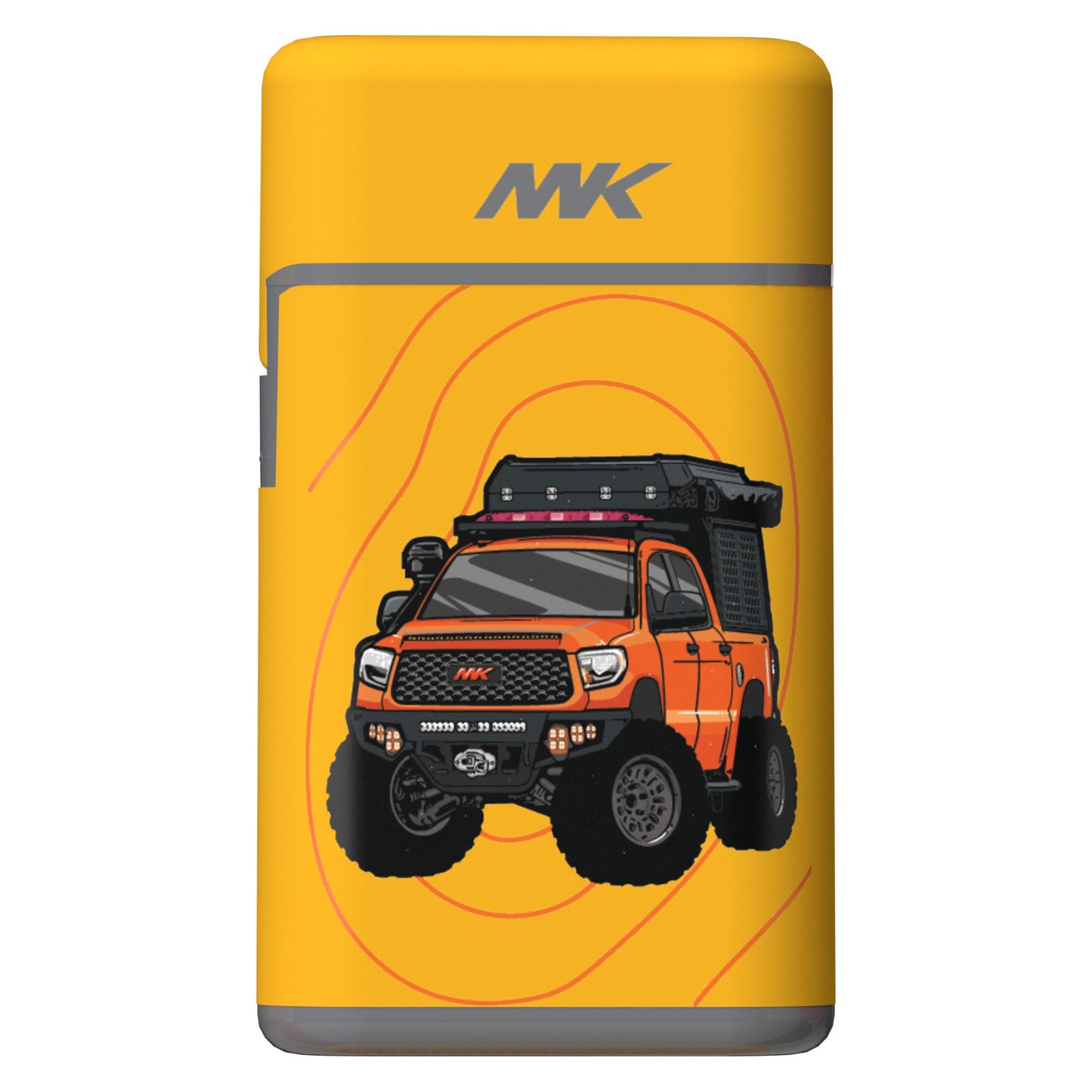MK Lighter Windproof Torch Flame Lighter ā Stylish Chibi Vehicle Design, Refillable and Durable for All Weather Conditions