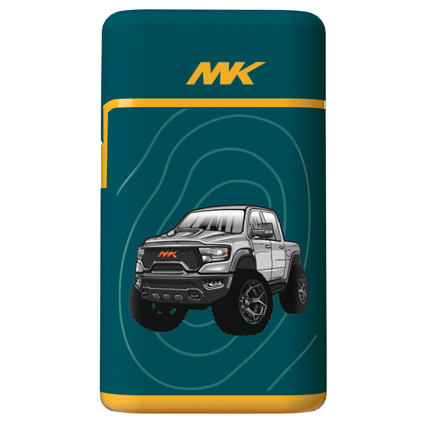 MK Lighter Windproof Torch Flame Lighter ā Stylish Chibi Vehicle Design, Refillable and Durable for All Weather Conditions