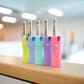 MK Lighter Harmony Series, Color Set, Windproof Flame, Mini Utility Lighters (5pcs)