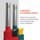 MK Lighter Range Series, Hue Set, Wind-Resistant Flame, Mini Utility Lighters