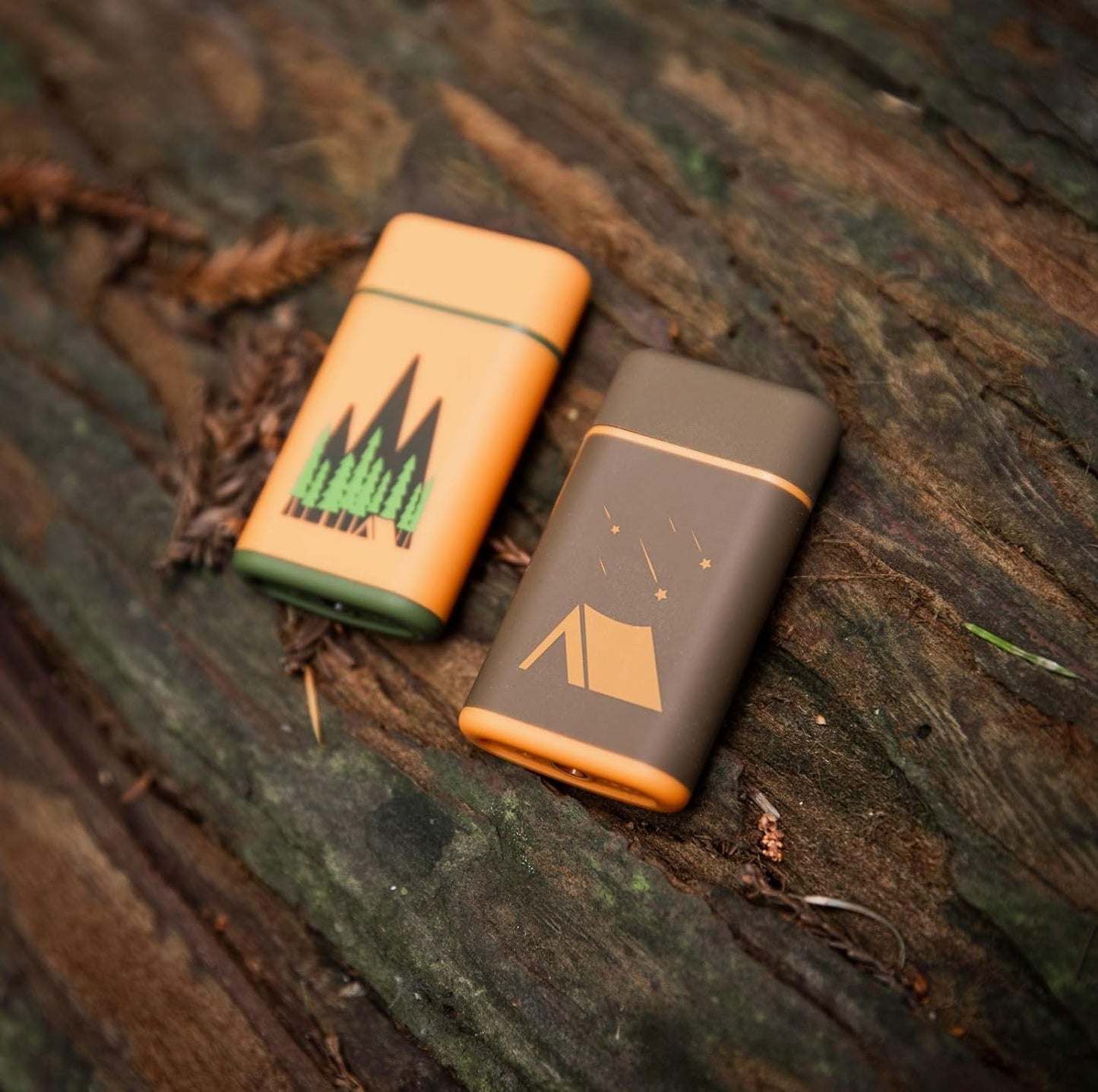 MK Lighter Outdoor Series, Camper Set, Torch Flame Pocket Lighters (Camper E 4pcs)