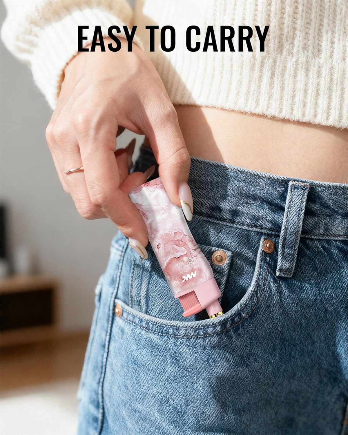 5pc MK Lighter Refillable Butane Lighters – Windproof Torch Flame, Multipurpose Jet Flame Butane with Long Wand for Indoor & Outdoor Use Gift Couples Friends Family (Marble - 5PCS)