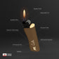 MK Lighter Outdoor Series, Eco Set, Regular Flame, Flint Strike Pocket Lighters (50 pcs)