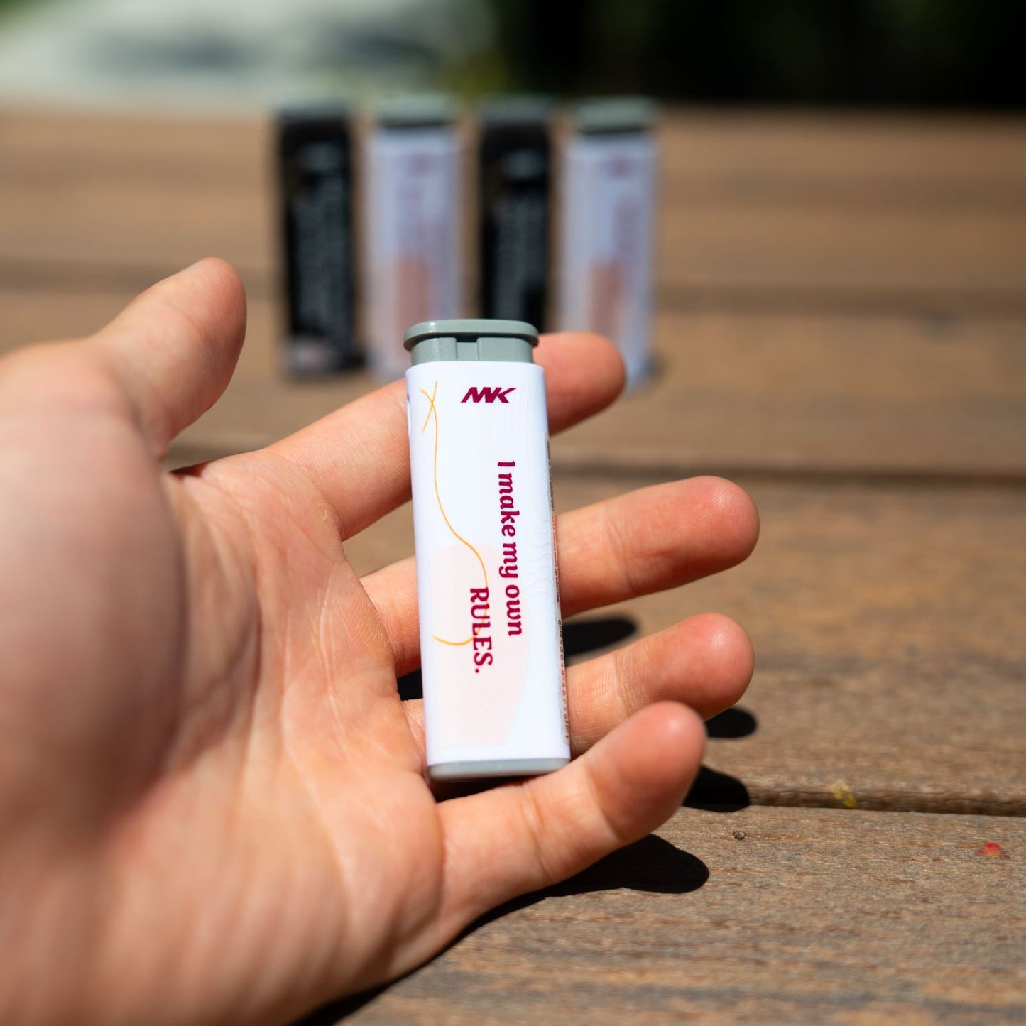 MK Lighter Jet Aff Series, Windproof Flame, Pocket Lighters - 50PCs