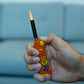 MK Lighter Collector’s Edition Refillable Candle – Multipurpose Jet Flame Butane with Long Wand for Indoor & Outdoor Use Gift Couples Friends Family (Trick or Treat-5PC)