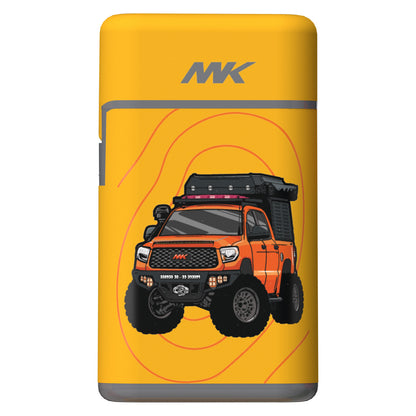 MK Lighter Windproof Torch Flame Lighter – Stylish Chibi Vehicle Design, Refillable and Durable for All Weather Conditions